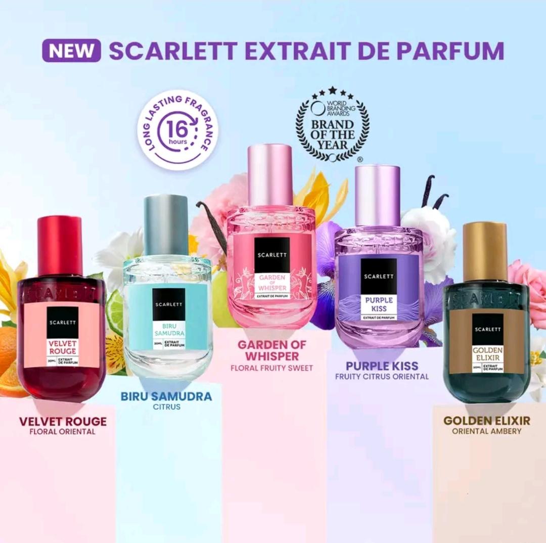 Scarlett Whitening Extrait De Parfum 30ml.
Belinya disini👇 vt.tokopedia.com/t/ZSrbqXXcL/