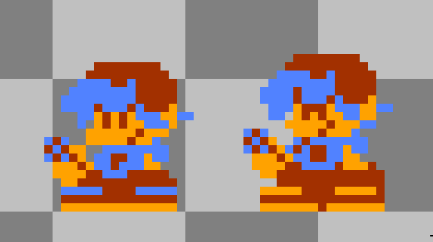 LowBitMayhemFNF's tweet photo. Me before and after the glow-up https://t.co/B27CJACGqW