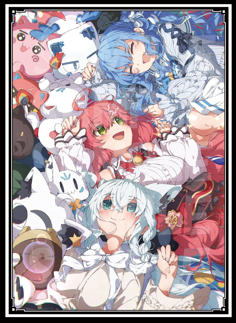 混沌の女神様　スリーブ　プレイマット　フブキ　すいせい　さくらみこ Amazon.co.jp: 混沌の女神様 スタンダードサイズ カードスリーブ