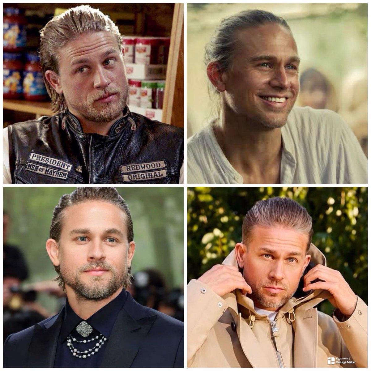 BlueFlamingos7's tweet image. #charliehunnam #jaxteller #linford #metgala ♥️
#mackage #model #shantaram #samcro ☠️🏍️
#livingrentfreeinmyhead #sexiestmanalive 💗