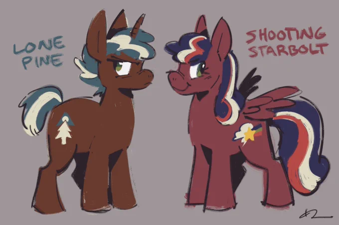 mystery twins horses idk dont worry abt it. 