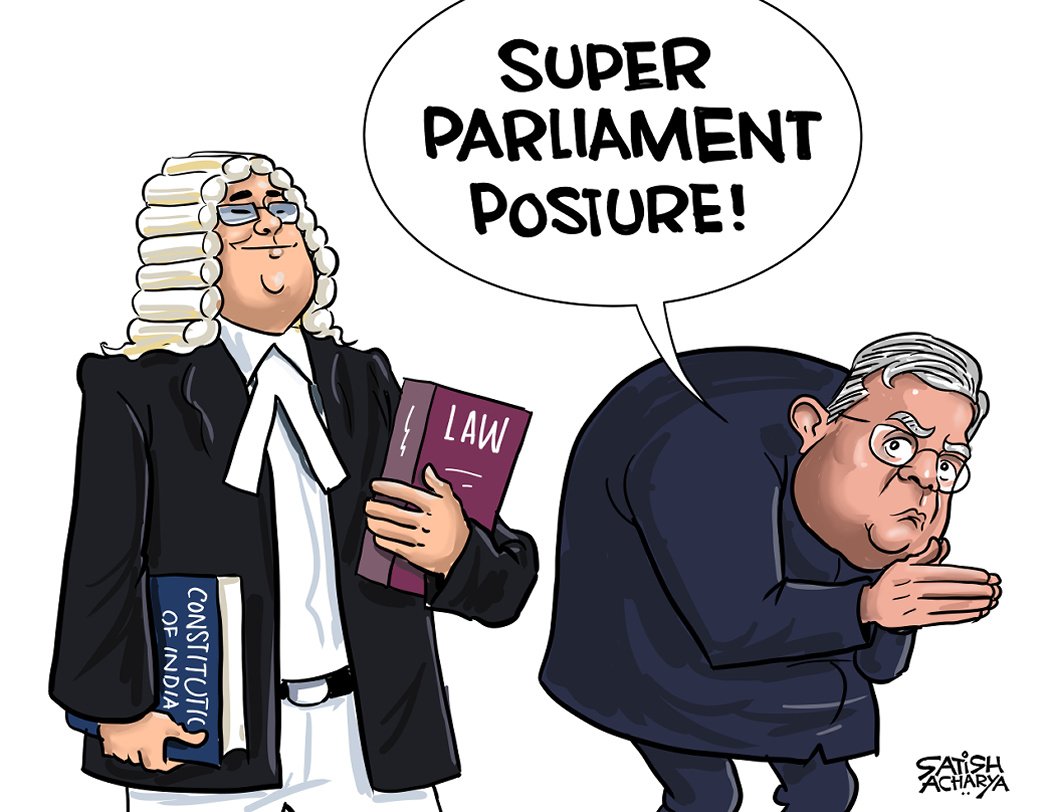 'Super Parliament'  #SupremeCourt #JagdeepDhankar