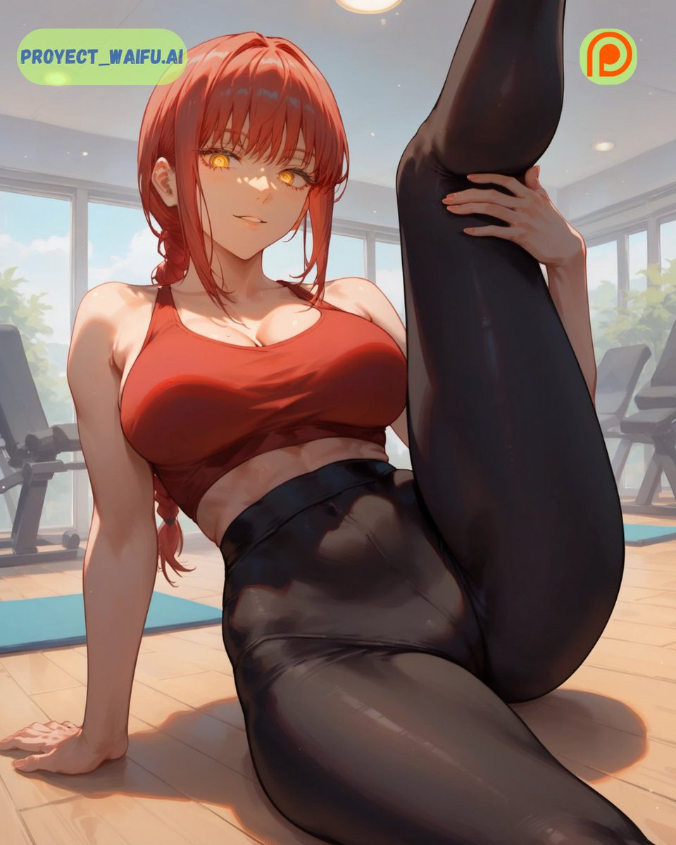 📷: "I'll stretch a little while I wait for my trainer."

By:<a href="/Nsfw_Proyect_ai/">Nsfw_Proyect_Waifu.AI</a>/<a href="/Proyect_Waifu_/">Proyect_Waifu.ai</a> 

💜~Additional tag: 📷 #ai #AIart #AIArtwork #fanart #AIArtCommuity #rule34 #ArtificialIntelligence #hentaiِart #Makima #Chudai