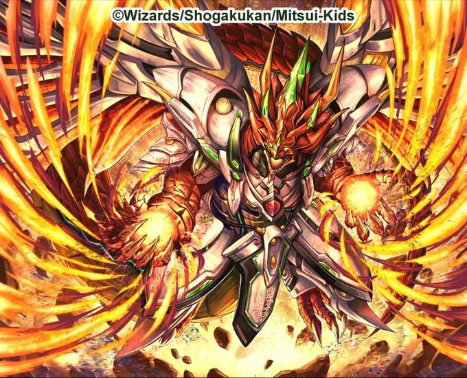 【お仕事】本日4/19発売デュエル・マスターズ王道W 第1弾「邪神vs邪神 ～ソウル・オブ・ジ・アビス～」にて、『悪意の武器商人(通常/シク)』、『ボルシャック・秘伝・ドラゴン(再録)』のイラストを描かせていただきました! どうぞよろしくお願いしまっす! #デュエマ  