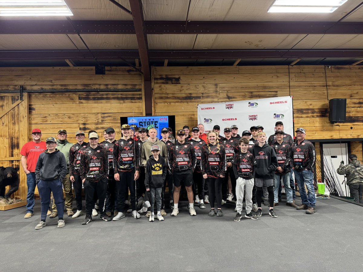 CFfishingteam's tweet photo. We’ve got 14 boat teams fishing in the Iowa TBF State Championship tomorrow on Okoboji!

And a huge congrats to Allie Wheelock &amp; Kael Moore for qualifying for the TBF National Championship on Grand Lake in June! 💪💪🐅🐅

2025 season is officially underway! https://t.co/nujadZB1cC