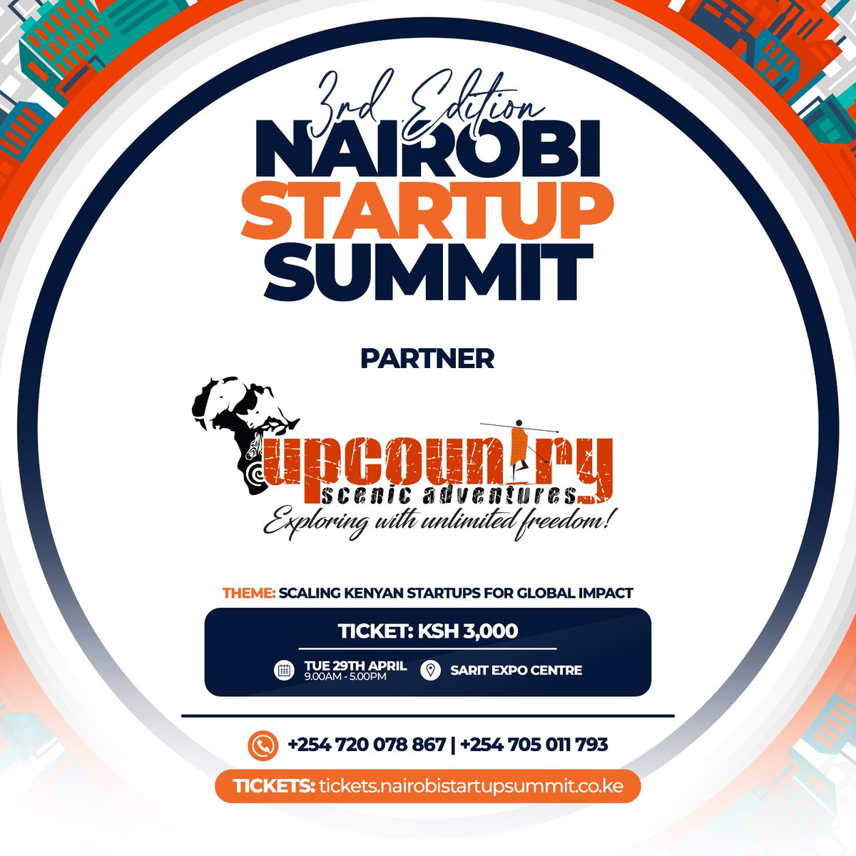 The Nairobi Startup Summit is powered by the support of key partners like Robisearch Limited, specializing in software and digital marketing solutions. This collaboration strengthens the summit's mission.  #NairobiStartupSummit 3rd Annual Startup Summit #TIEEvents