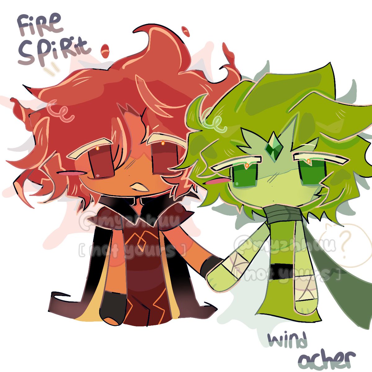 Mzyhhuuu's tweet photo. #firespiritcookie + #windachercookie
#windfire / #firewind #crk #fanart #fyp https://t.co/ccTydkPMha