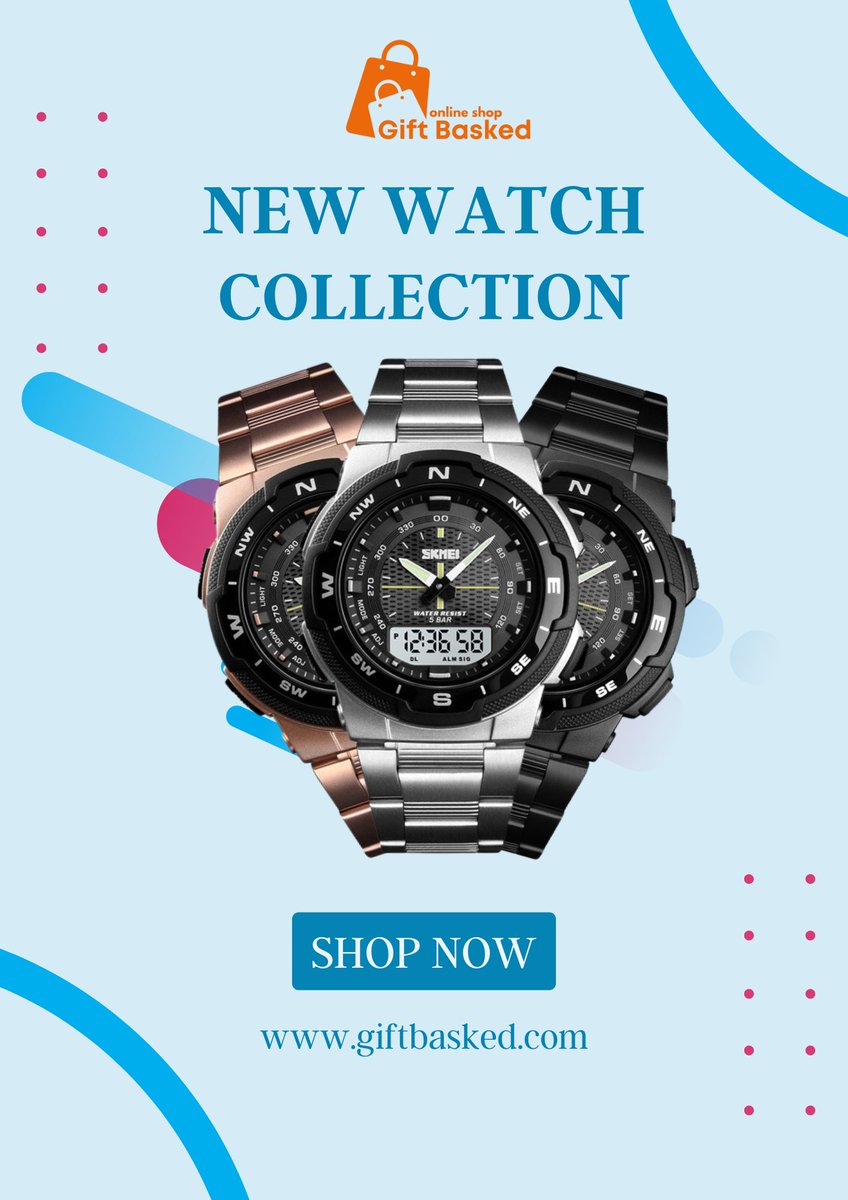giftbaked24's tweet photo. 🕒 NEW WATCH COLLECTION JUST DROPPED! 🕒 ✨ Upgrade your style with our latest SKMEI luxury watches – built for performance, designed to impress.
🌐 https://t.co/50n7qiWvDC

#MensWatch #NewArrival #LuxuryStyle #WatchLovers #GiftIdeas #DigitalWatch #SKMEI #ShopNow #GiftBasked https://t.co/RHvRbXvblZ