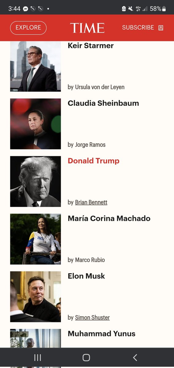 _Shuyed_'s tweet photo. Chief Advisor of the interim government of #Bangladesh, Dr. Muhammad Yunus is the 6th most influential person of the world according to the list of Times top 100 most influential person 2025. There's no Indian at the list. 
Bangladesh is in right truck. https://t.co/xtAlp2MvlS