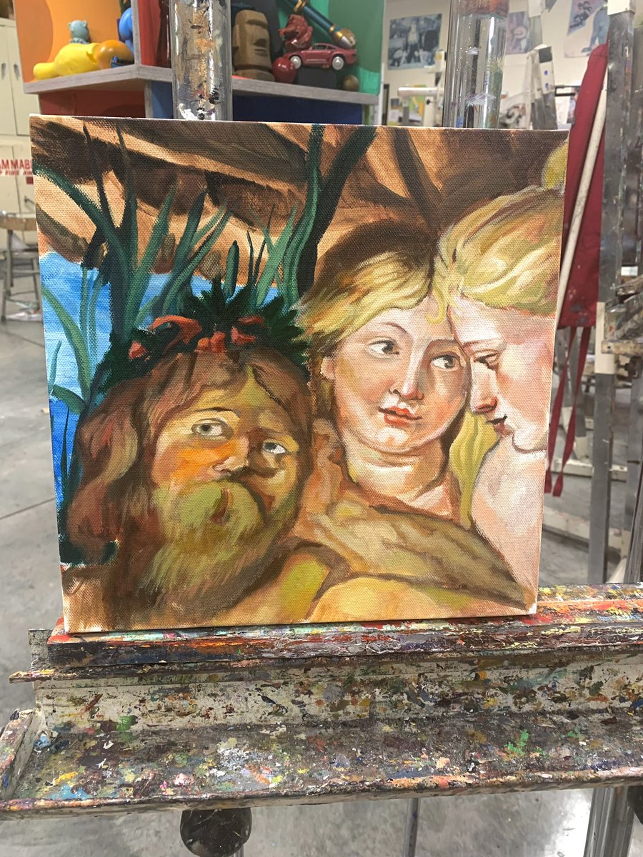 alize_create's tweet photo. Group project I did where we recreated a panel of a Rubens painting

#oilpaint #oilpainting #oilwork #paint #art #visuals #drawing #artwork #details #artist #oilwork #painting #artphoto #oilpaintingoncanvas #oilpaints #oilpaintingartist #artistic #artista #artstudio #studio https://t.co/t832lhnkgZ