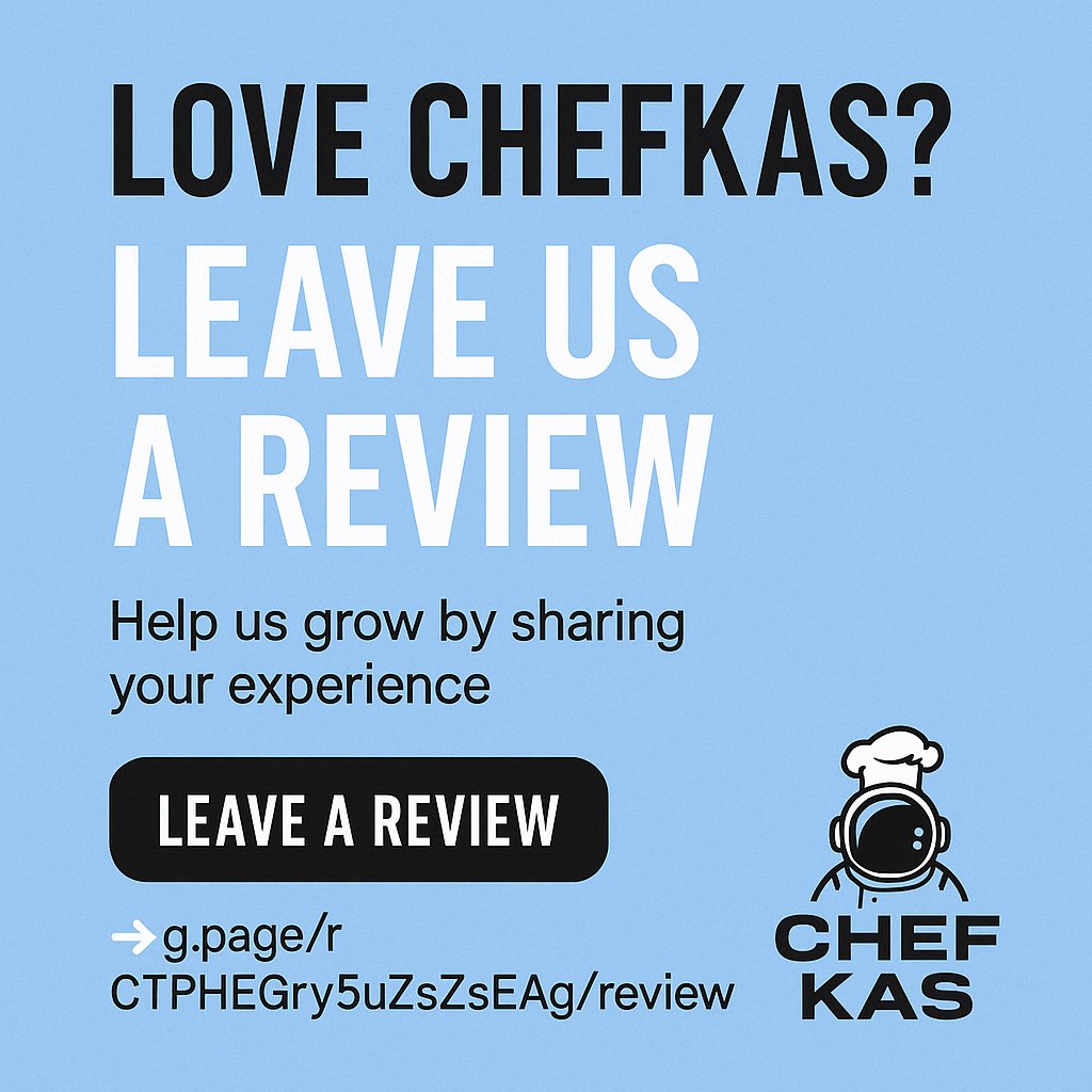 KasFitLife's tweet photo. Love ChefKas? 👨🏻‍🍳
Leave us a quick review and help others discover what we’re all about!
🙏🏼 It only takes a minute — and we appreciate you!

👉 https://t.co/knT5COhvrz
#ChefKas #SupportLocalChefs #LasVegasEats #PersonalChef #ChefLife https://t.co/bzd0kotiOB