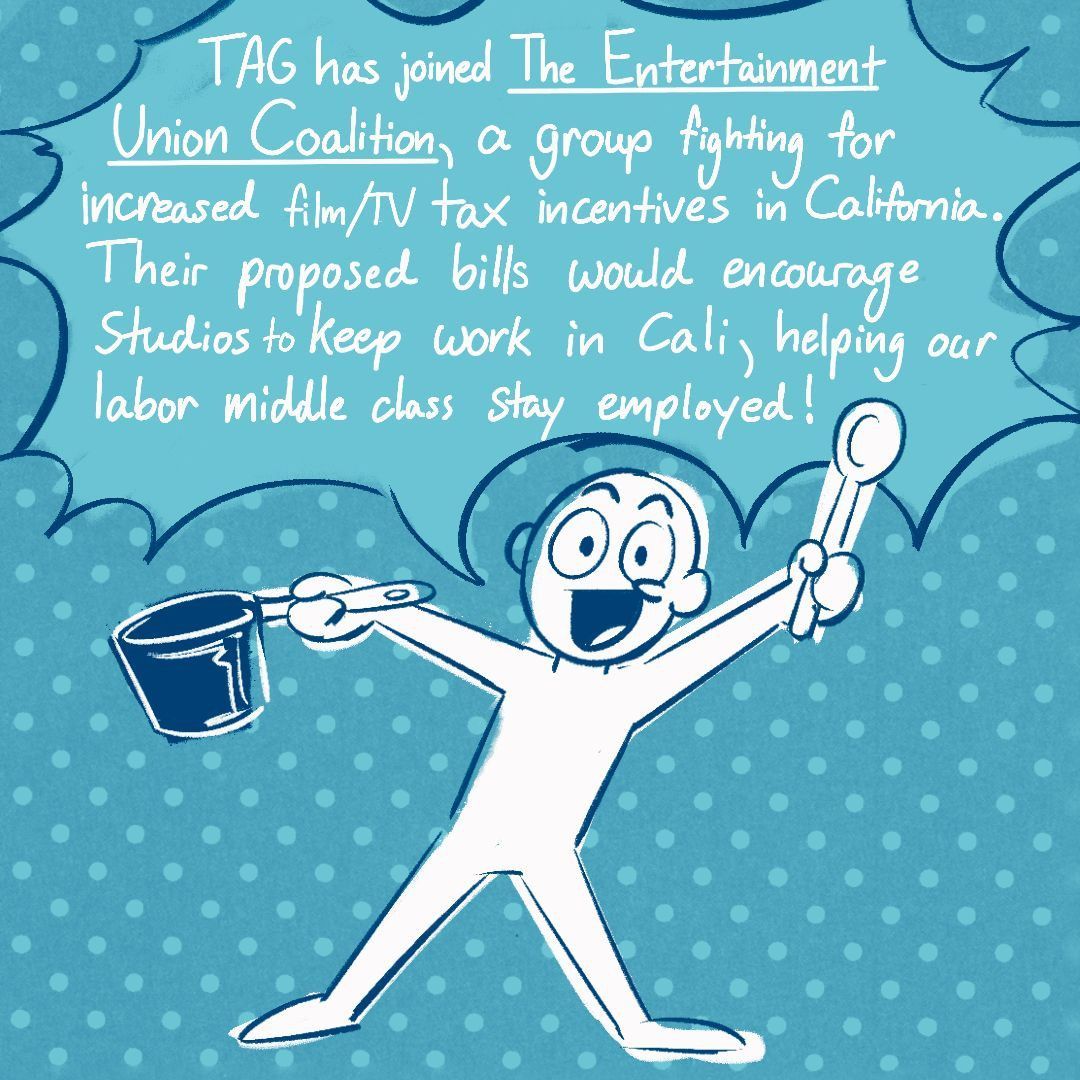 AWorkersIgnited's tweet image. Even with negotiations over there's more work to be done to make animation and entertainment overall a livable and fair career. And we need YOUR help! Visit tinyurl.com/KCRbills to learn more and write to the CA legislature to voice your support for new film/tv tax credits!