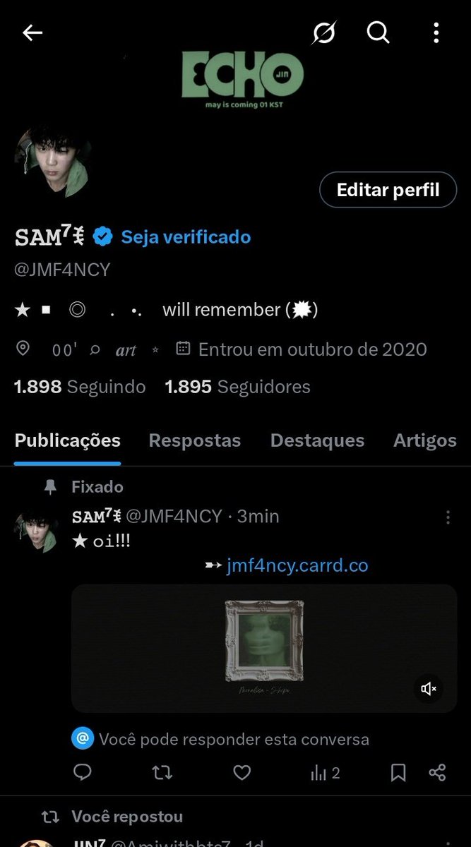 JMF4NCY's tweet photo. finalmente mudei

agora das trevas💀 https://t.co/nk0BlLuDrn