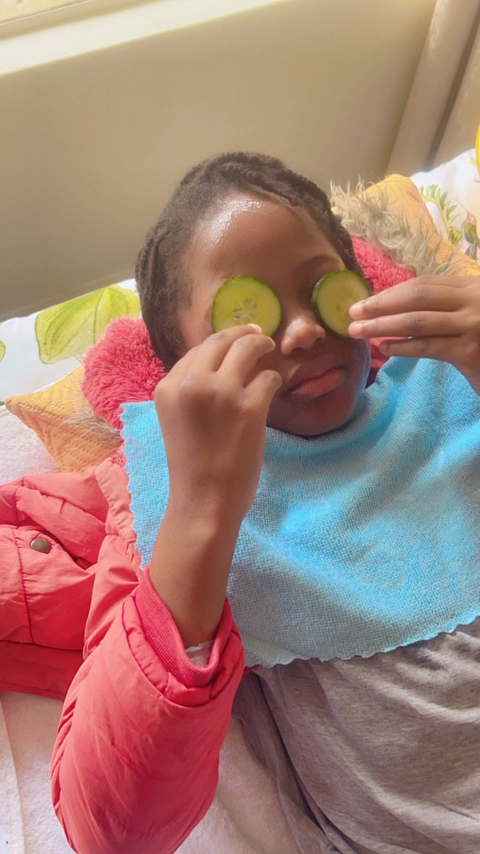 BakeKids's tweet photo. We had fun yesterday 
#Massages #Facials #MakeUp #Baking #PamperParty #KidsBake #AriesBeauty #BulawayoKids https://t.co/8tYJWAxMTx