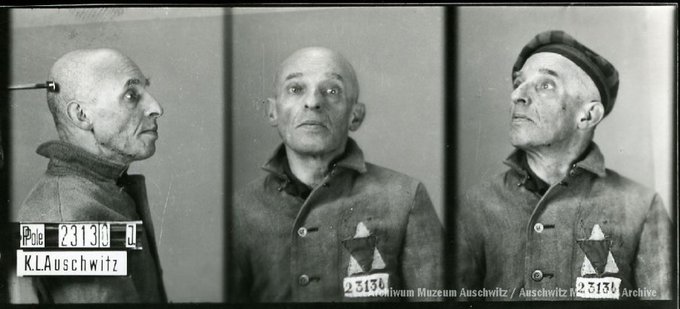 19 April 1882 | A Czech Jew, Moritz Blonsky, was born in Moravská Ostrava. A tailor.

In #Auschwitz from 21 November 1941. 
No. 23130
He perished in the camp on 3 December 1941.
