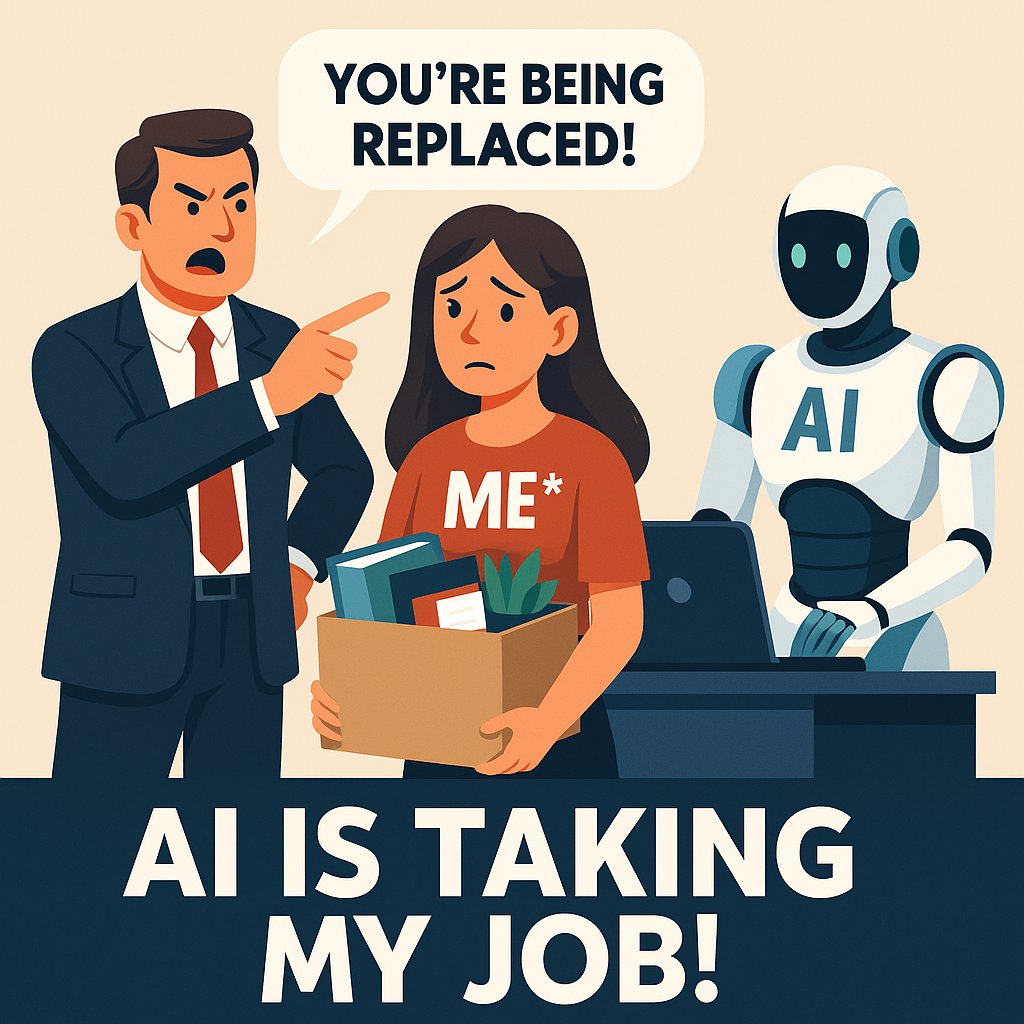 Altoks_AI's tweet photo. When the boss finally finds the “perfect employee” — spoiler: it’s AI.
An Employee that doesn't need breaks, get sick and does work faster. 

  #ai #coding #aiagent #trending https://t.co/viAnlT3GXX
