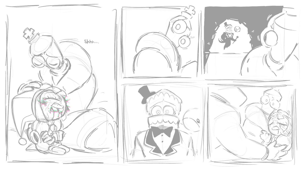Lachikipochi's tweet photo. I'll just leave This over here and now I am going to sleep. Pt 1/?? #TheAmazingDigitalCircus #TADC #pomnixcaine https://t.co/LZeWnLhlZS