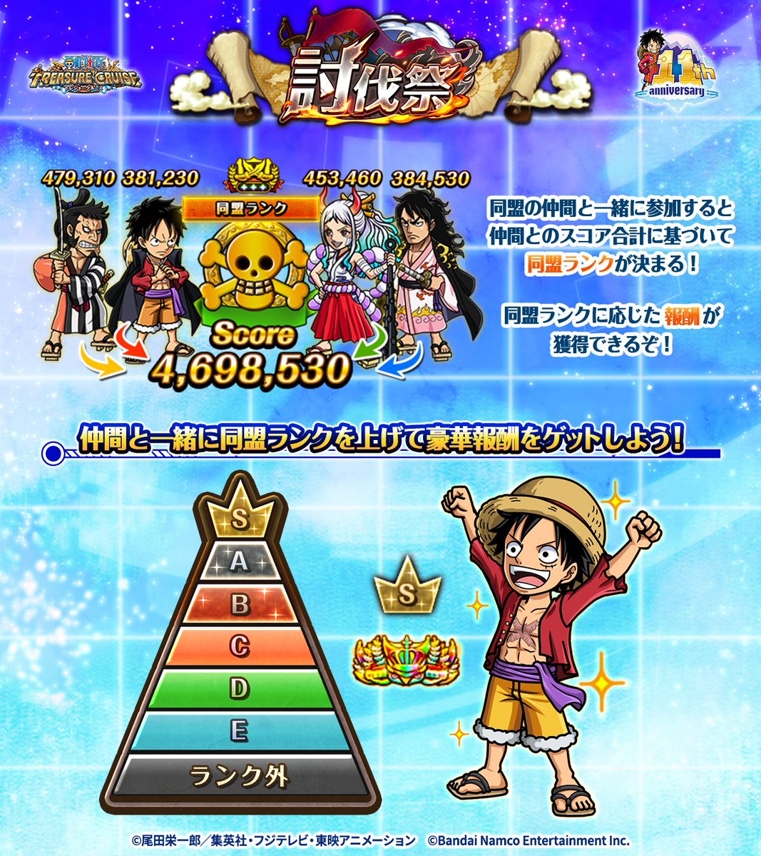 ONE PIECE トレクル【公式】 tweet media