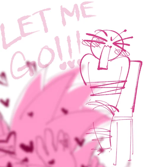 @PotatoKoko Nooooo Koko-san, please don't lock me up and make me watch sloppy hegdehogs kissing please!!!! 