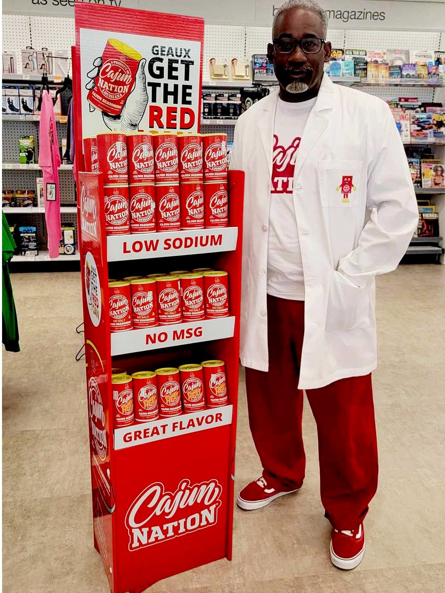 Cajun Nation presents the TRIFECTA of HEALTH to the commUNITY.  The Unity of the three Red Cans is to help you fight your hypertension. We have a red can for everyone in the household. Remember...🫵 GEAUX GET THE RED CAN ❗️  #CajunNation #CajunHeat #GeauxGetTheRedCan