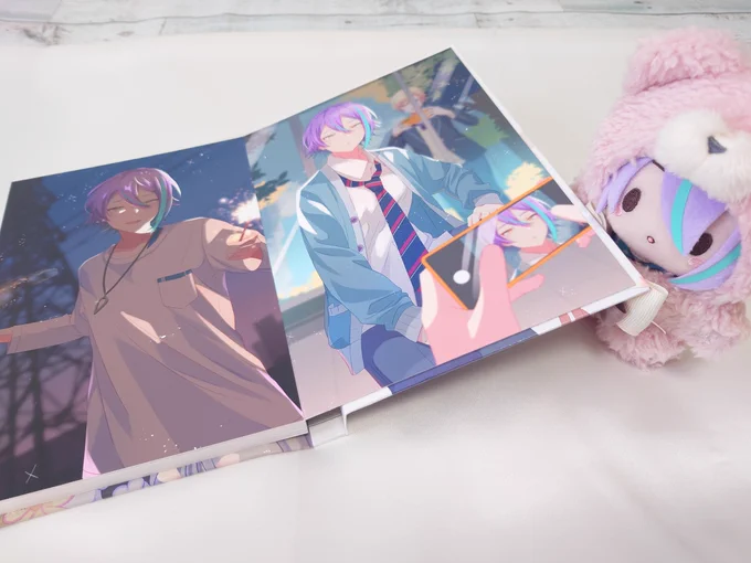 スパコミで頒布予定のイラスト本が届きました 絵本のようにしっかりめの本となってます オールくんのイラスト本です A5サイズ・本文22P・フルカラー BOOTHでも事前予約始まりました