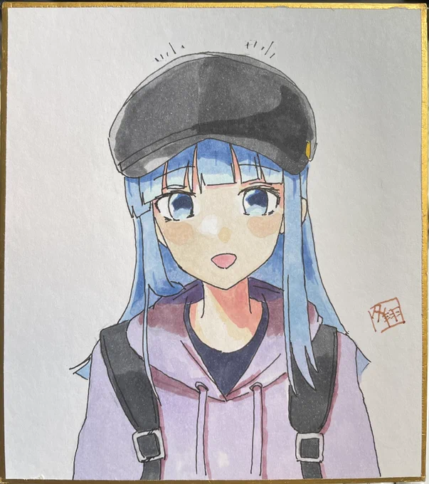 呉の初風(宇品)の色紙! 
