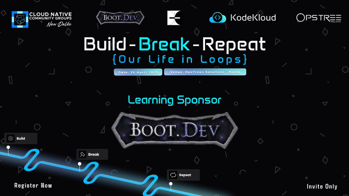 🎉 𝗟𝗲𝗮𝗿𝗻𝗶𝗻𝗴 𝗣𝗮𝗿𝘁𝗻𝗲𝗿 𝗔𝗻𝗻𝗼𝘂𝗻𝗰𝗲𝗺𝗲𝗻𝘁

We’re excited to welcome Boot.dev as one of our Learning Partners for 𝗕𝘂𝗶𝗹𝗱-𝗕𝗿𝗲𝗮𝗸-𝗥𝗲𝗽𝗲𝗮𝘁! 

Boot.dev specializes in backend development with a gamified, hands-on platform