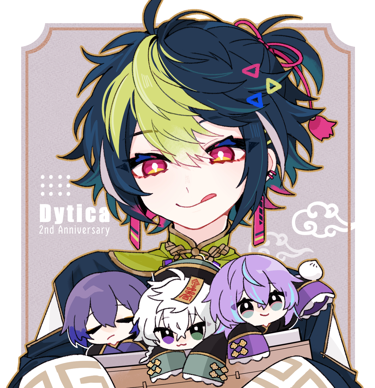 伊波ライ 2nd Anniversary 缶バッジ セット 伊波ライ Dytica 2nd