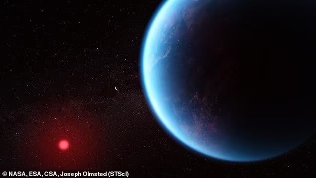 Sampeter510071's tweet photo. Scientists from the University of Cambridge have discovered evidence of life on a planet located 124 light years from Earth.

We are talking about the exoplanet K2-18b.Using the JWS Telescope,scientists were able to detect dimethyl sulfide and dimethyl disulfide in its atmosphere https://t.co/ZFOfAN2ND4