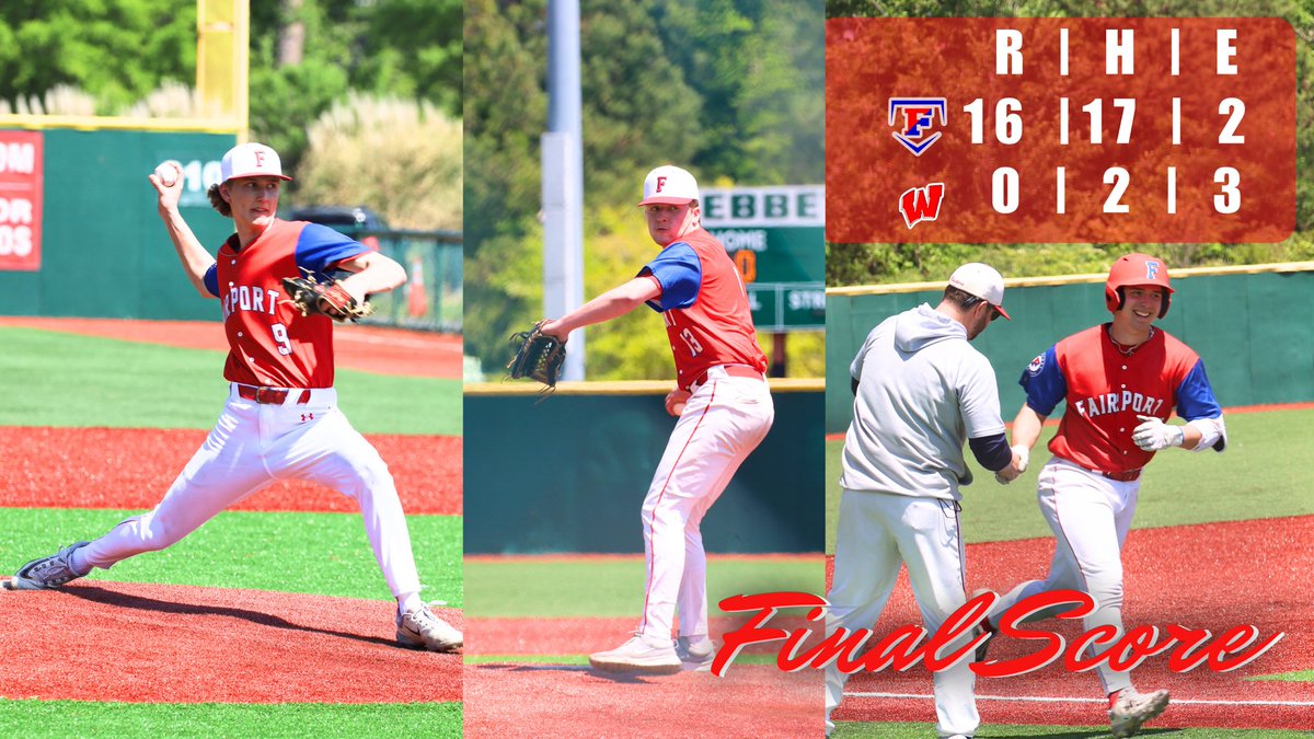 The boys’ final game ended with a big 16-0 victory over Wayne High. Pierson started going 5.1 innings, had 5Ks and allowed no runs. Grejda pitched 1.2 innings of relief allowing no runs and striking out 2. Merlo hit a 3 run HR, Grejda tallied 4 hits and Andreatta had 3 RBIs.