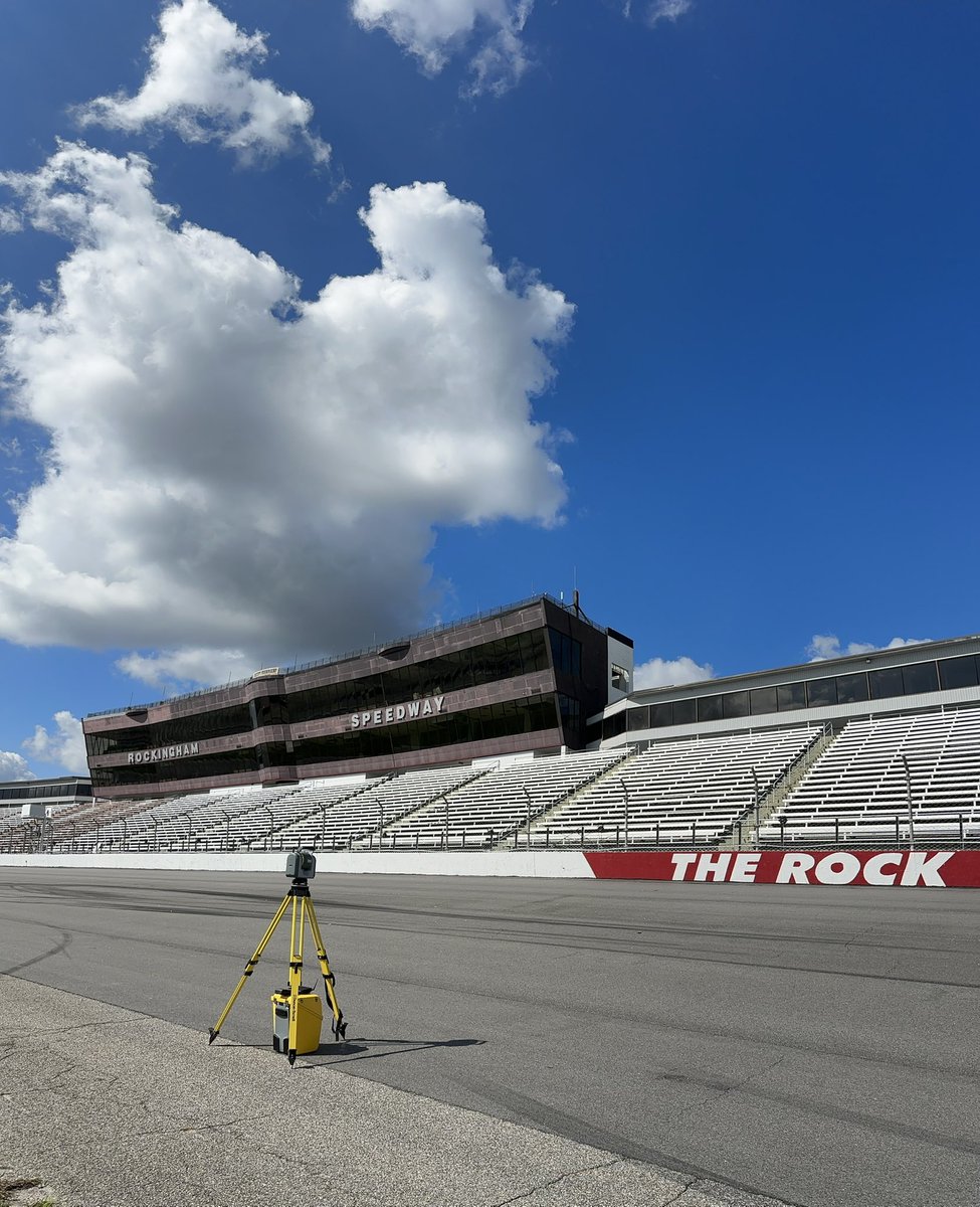 survey_sc's tweet photo. Proud of our role in helping The Rock make a comeback!!! Rockingham Speedway will be hosting a NASCAR Xfinity event for the first time since 2004 this weekend.

Scanning this was awesome!!! 😎 
#surveySC #NASCAR #ARCA #TheRockNASCAR https://t.co/FSU4ZFjqqR