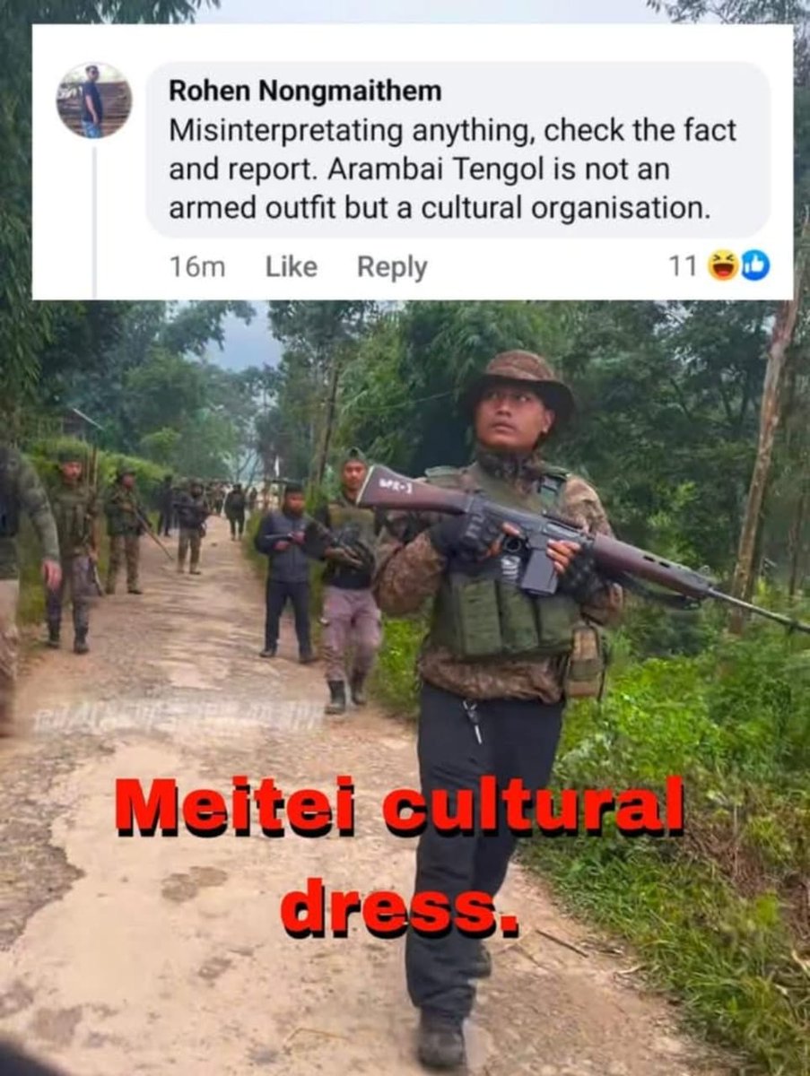 Kamginthan40473's tweet photo. Since #ManipurViolence begin where their #MeiteiCSO @ArambaiTen96606 who lead #UNLFmpa #KCP #MyammarMeiteiMilitants to attack #KukiHills being supply from @BJP4India @NBirenSingh #HinduFanatic #RSSgroup who likely to make #ManipurHinduState #MeiteiCommunity wants #ScheduleTribe in order to live in the hills to grabs #KukiAncestralLand
The #KukiCommunity request to @NIA_India @PIBHomeAffairs to arrested all the @ArambaiTen96606 who are actively involved in attacking #KukiCommunity in the name of #SanamahiReligion they are cultural organizations is baseless.
@crpfindia @BSF_India @adgpi @Spearcorps @AmitShah @timesofindia @UNHumanRights