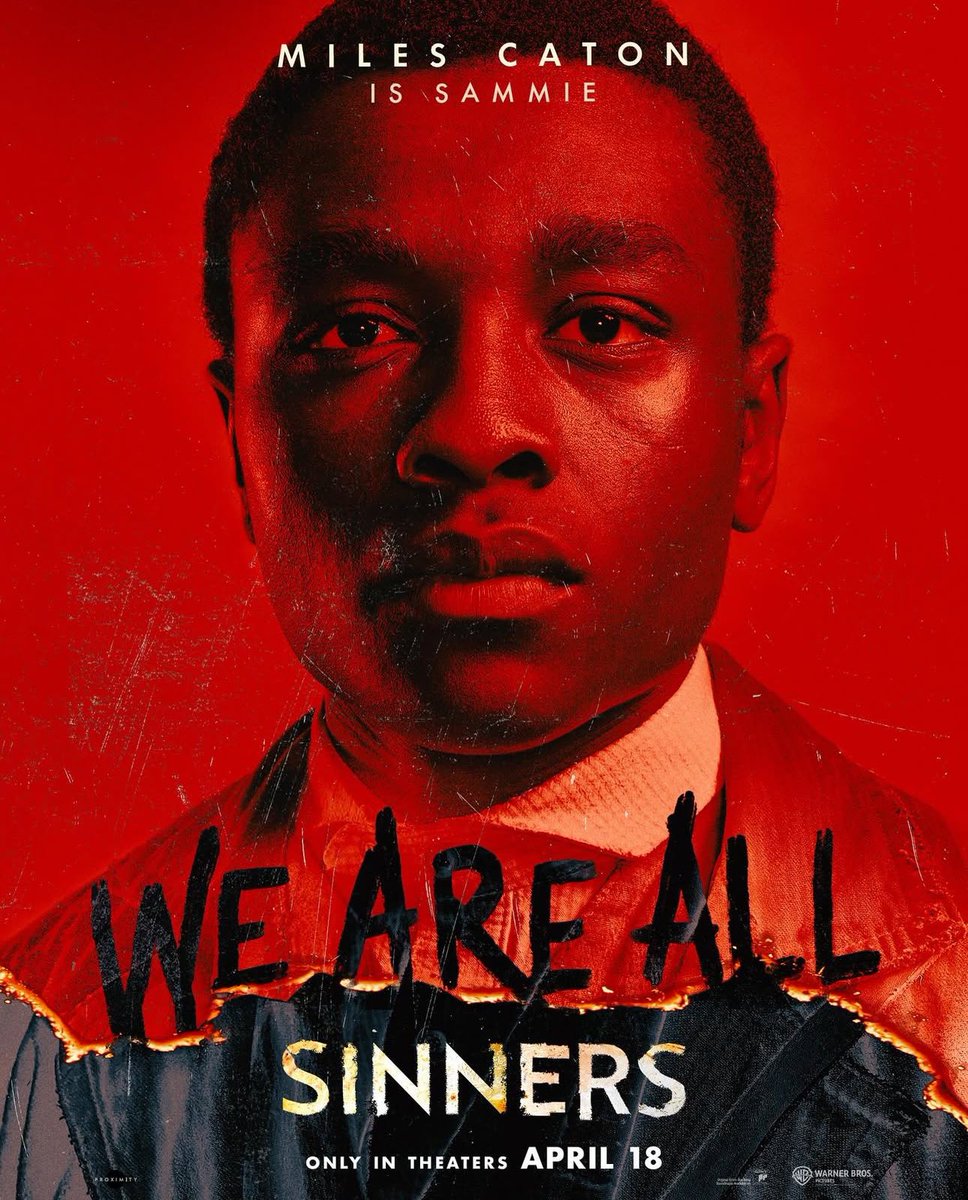 1girl1library's tweet image. This being Miles Caton’s first role WHEWWWW! 

He blew this out of the water, and Hollywood needs to be knocking down his door with offers. #Sinners #SinnersMovie