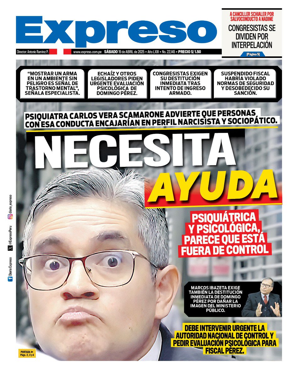 Diario Expreso tweet media
