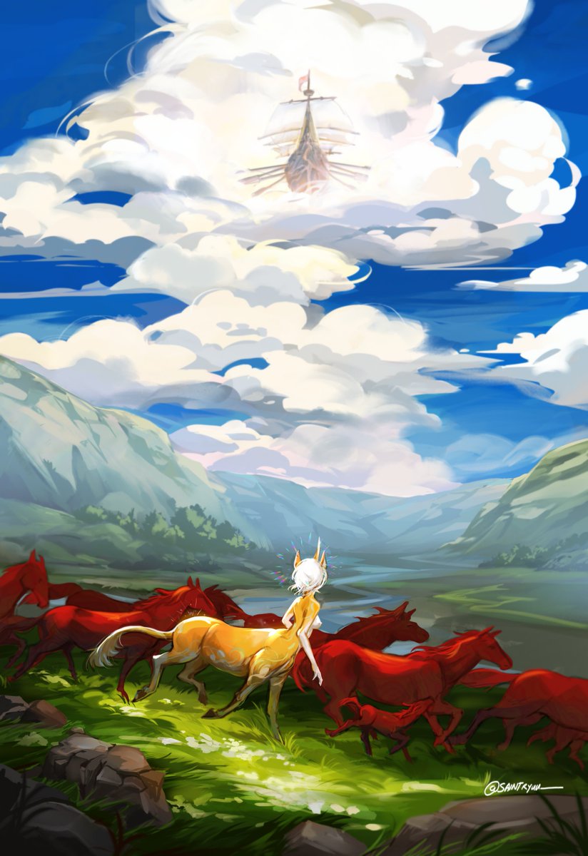 New Visitors ✴️

#OC #illustration