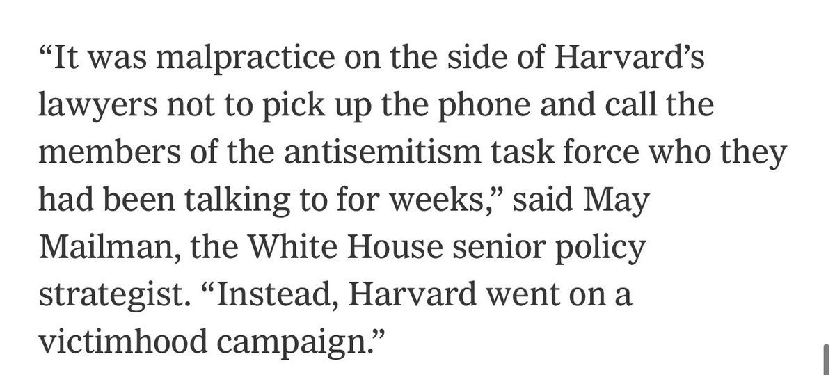 michaeldweiss's tweet photo. Look at this. The Trump administration sent Harvard a threatening letter, which it now admits was sent in error. So the administration blames Harvard for taking this letter seriously and challenging the White House. A unique combination of incompetence and malevolence. https://t.co/LBFPp5opsl