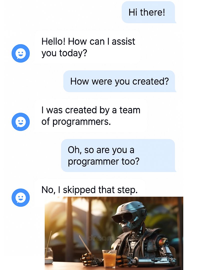 Altoks_AI's tweet photo. POV: AI Smirks 😏 : Programmer? I Skipped That Step.

"AI Rocks 🤏🏻😎 , User Shocks🤯"

SWAG Reply by AI 😂 

#ai #coding #aiagent https://t.co/cyxygMNVSB