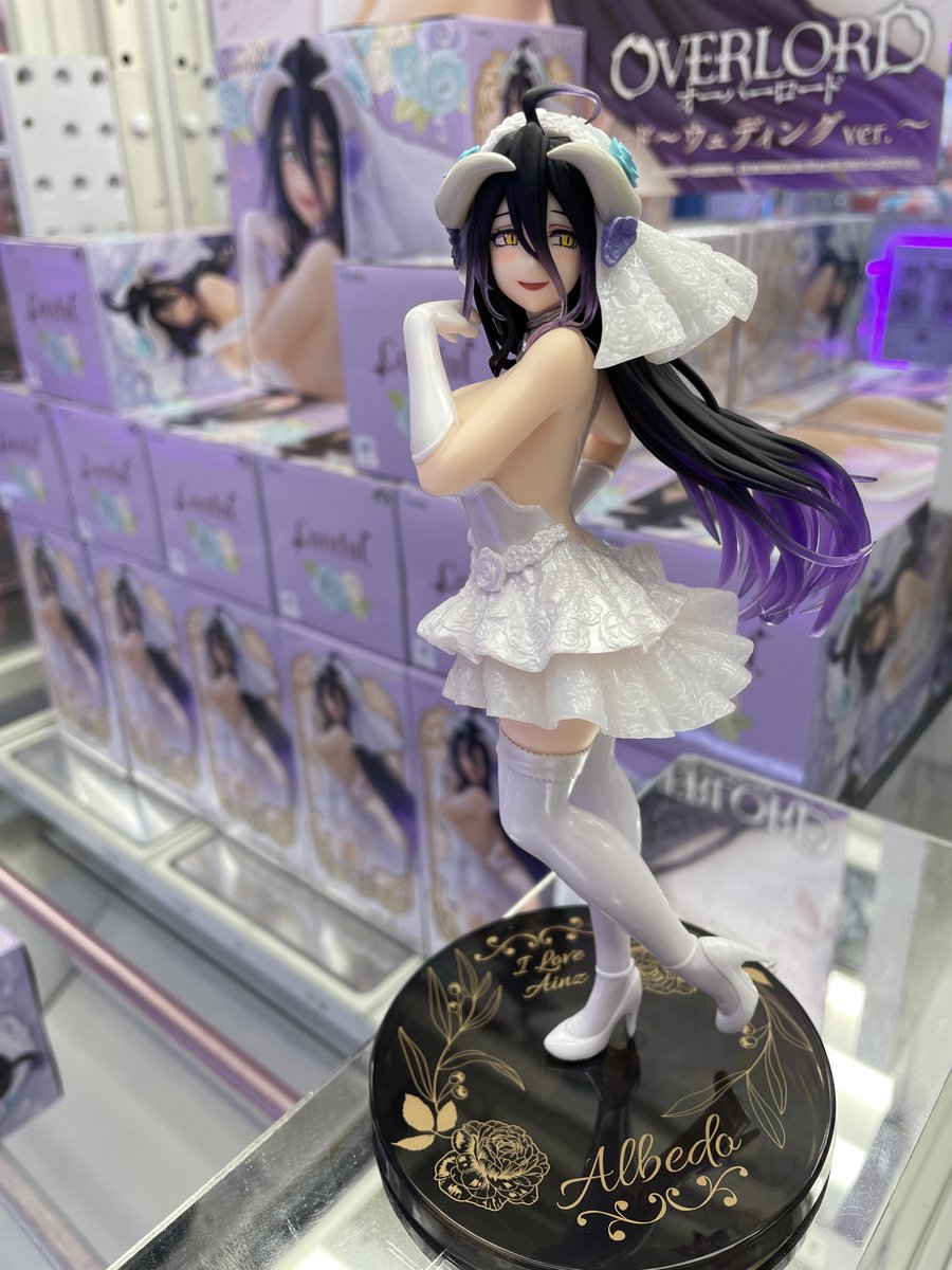 ✨プライズ情報✨ 『＃オーバーロード Coreful フィギュア ＃アルベド