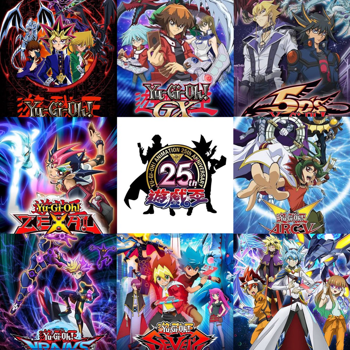animegamelovr63's tweet photo. Happy 25th Anniversary to the #YuGiOh anime franchise!!

#MaddieBlaustein #EricaSchroeder #TedLewis @samriegel @JonathanToddRos @jgriff_4real @SeanSchemmel @itsamike @AlysonRosenfeld @BillyBobThomps @BaugusBryson @missabbyespirit @barrettleddy @PaulCastroJr @JohnPatneaude https://t.co/yCQypeDIYT