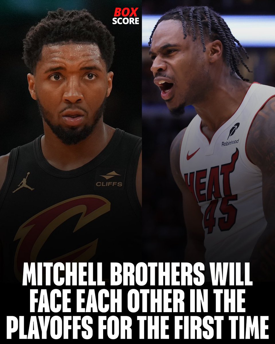 theboxscoreph's tweet photo. With Miami advancing to the playoffs, brothers Donovan and Davion Mitchell will face each other in the postseason for the first time. Wow! https://t.co/dGZ2J8tls2