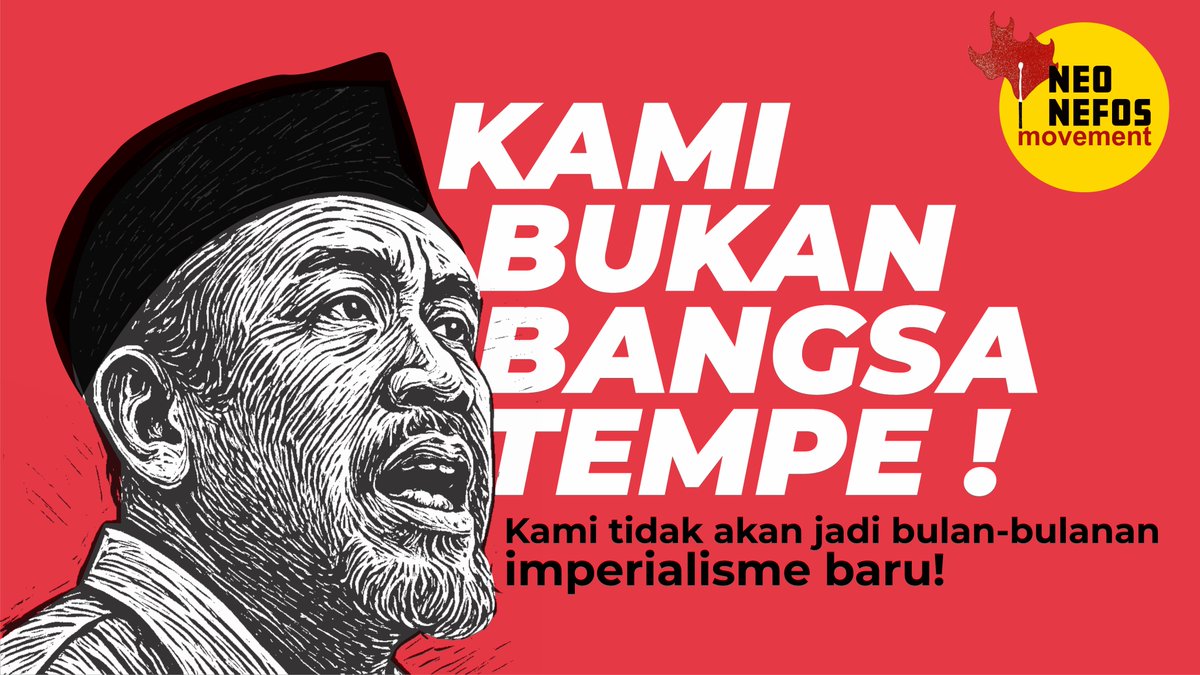 "KAMI BUKAN BANGSA TEMPE!"

Ali Sastroamidjojo, PM Indonesia &amp; Arsitek KAA 1955
Sebuah teriakan yang masih relevan 69 tahun kemudian. [1/5]