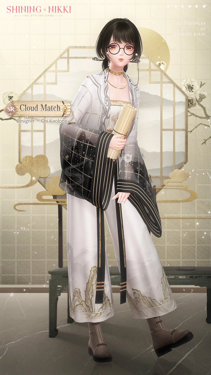 cloudwindsong's tweet image. Raun's 2025 list of their favorite suits in Shining Nikki
Critera: a mix of personal usage and overall aesthetic
First up are honorable mentions