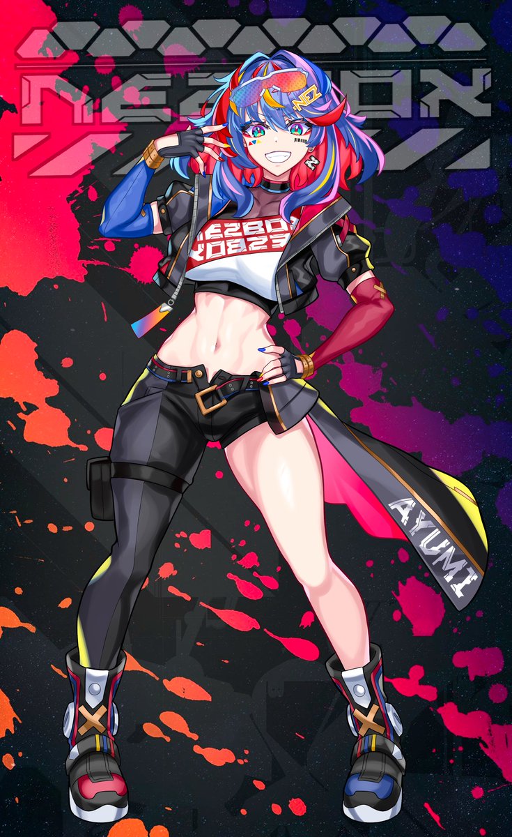 NEZ-BOX🟥🟦🟨(Accepting commission) tweet media