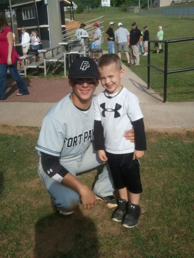 coachpoosh's tweet photo. This is Drew &amp; Jess Smith after Jess’s last HS game in 2012.

And, this is Drew &amp; Coach Jess Smith after Drew’s last HS game in 2025.

Baseball is a special game that has taken Drew many different places &amp;  introduced him to many different people.

Thank you Jess for your impact. https://t.co/9NGJdqr5xI