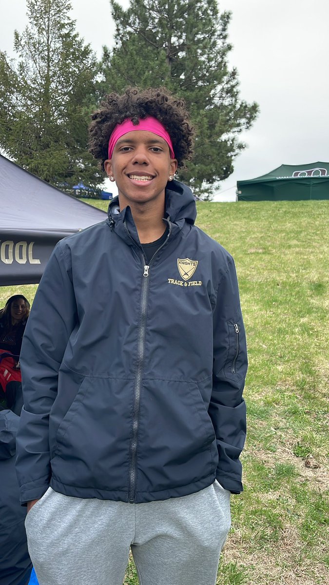 CarolMoravec's tweet photo. More 🥇alert!! For our @KnightsTandF athletes. Girl’s TJ Addison 🥇in her first meet of the season. Boy’s LJ Camarion 🥈, 4x8 girl’s 6th, LJ Peyton 6th, Girl’s PV Odessa 8th, Discus -Abby Cook 5th. Yep, it was cold but we stayed warm!! https://t.co/Klc4g67veS