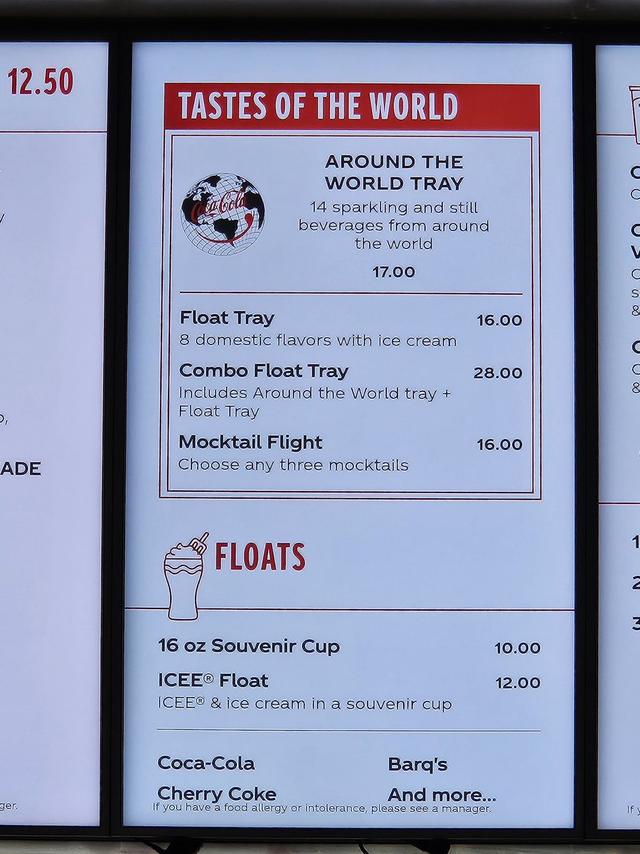 DTLVTOUR's tweet image. Coke Flight Around the World $17 Good Deal for Strip Pricing  @CocaCola @Vegas @DTLVTOUR