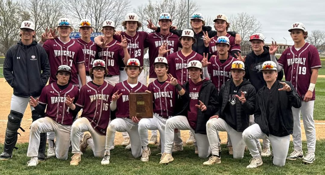 Waverly Vikings Baseball (@waverlybase_v) on Twitter photo EMC Conference Champs
Waverly - 3
Bennington - 1
<a href="/brennanmiller25/">Brennan Miller</a> 2-3, RBI
<a href="/Crewverkamp23/">Crew Verkamp</a> 1-2, 3B RBI
<a href="/R24Trevor/">TrevorR24</a> 1-2
<a href="/Zach_McElhose1/">Zach</a> 1-3
<a href="/bbsamp_15/">bruin sampson</a> 1-4, 2B RBI
<a href="/Drewkoch24/">Drew Koch</a> 1-4
💎<a href="/bbsamp_15/">bruin sampson</a> CG WIN,4 H, 1 ER, 5 Ks
Proud to bring home Waverly’s first conference championship of 24-25 EMC Conference Champs
Waverly - 3
Bennington - 1
<a href="/brennanmiller25/">Brennan Miller</a> 2-3, RBI
<a href="/Crewverkamp23/">Crew Verkamp</a> 1-2, 3B RBI
<a href="/R24Trevor/">TrevorR24</a> 1-2
<a href="/Zach_McElhose1/">Zach</a> 1-3
<a href="/bbsamp_15/">bruin sampson</a> 1-4, 2B RBI
<a href="/Drewkoch24/">Drew Koch</a> 1-4
💎<a href="/bbsamp_15/">bruin sampson</a> CG WIN,4 H, 1 ER, 5 Ks
Proud to bring home Waverly’s first conference championship of 24-25