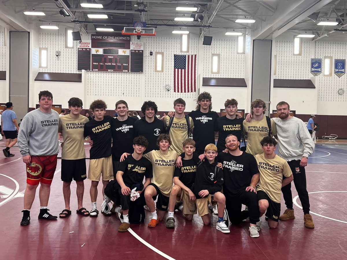 tWaterwayduals's tweet image. These Steller Trained guys just competed at the Waterway OG Freestyle Duals and finished 1st and 3rd! Studs! Congratulations to all 3 Steller Teams who competed this weekend. @PAPowerWrestle
