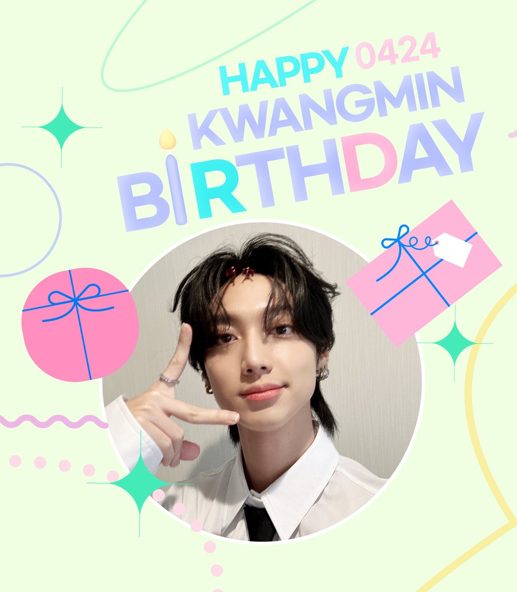 [🎂]

2025.04.24
HAPPY BIRTHDAY KWANGMIN
クァンミンお誕生日おめでとうございます🎉

#BOYFRIEND #보이프렌드
#KWANGMIN #광민 #クァンミン
#HAPPY_KWANGMIN_DAY