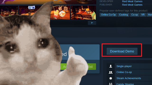 RedMeatGames's tweet photo. It's downloadable now, guys, we promise π
#Sucronomicon #IndieDev #RelatableGaming #GameDevFails
#gamingnews #games #WhatToPlay #SteamDemo https://t.co/EDZph5HOmG
